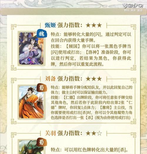 宝宝适合玩的三国杀游戏名称是什么？有什么特点？