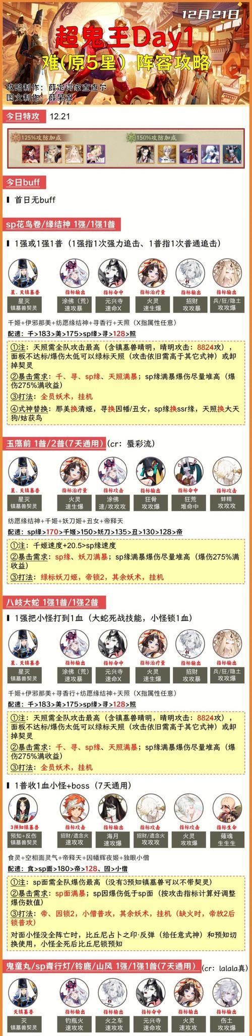 阴阳师超鬼王新区玩法有哪些？如何快速上手？