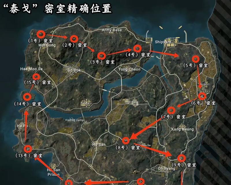 绝地求生地下室入口在哪里？