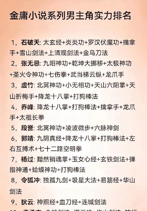 大理皇帝武学技能介绍（探秘古今江湖）